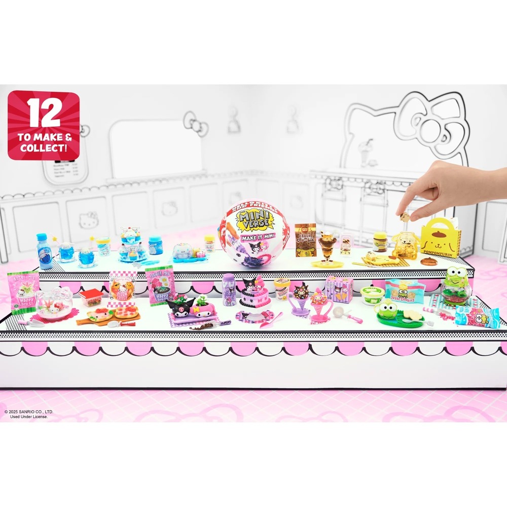 MGA's Hello Kitty & Friends Miniverse Make It Mini Food Series 2 Lot of 12‎ NEW - Picture 16 of 16